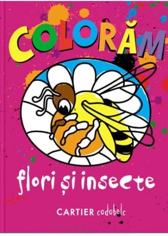 Colorăm flori și insecte