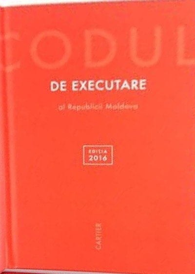 Codul de executare al Republicii Moldova