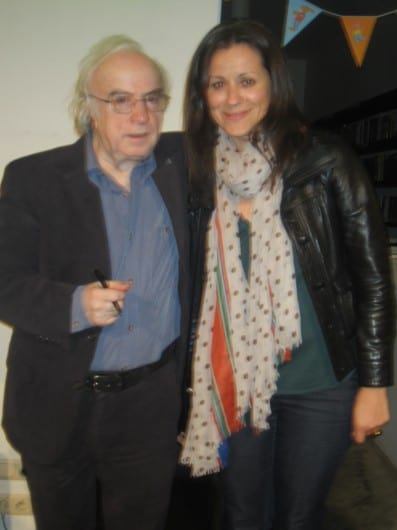 Scriitorul Norman Manea și Ludmila Bulgar, CartierEuropean. Bruxelles, 9 octombrie 2013