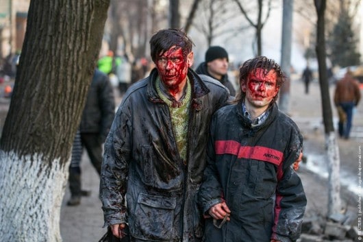 Kiev. 18 februarie 2014. Foto: Reuters